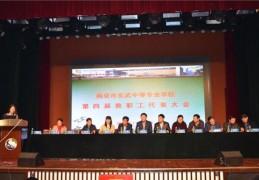 南京市玄武中专第四届教代会换届选举大会成功召开